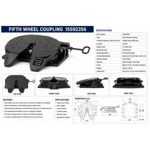 FIFTH WHEEL COUPLING 15592356